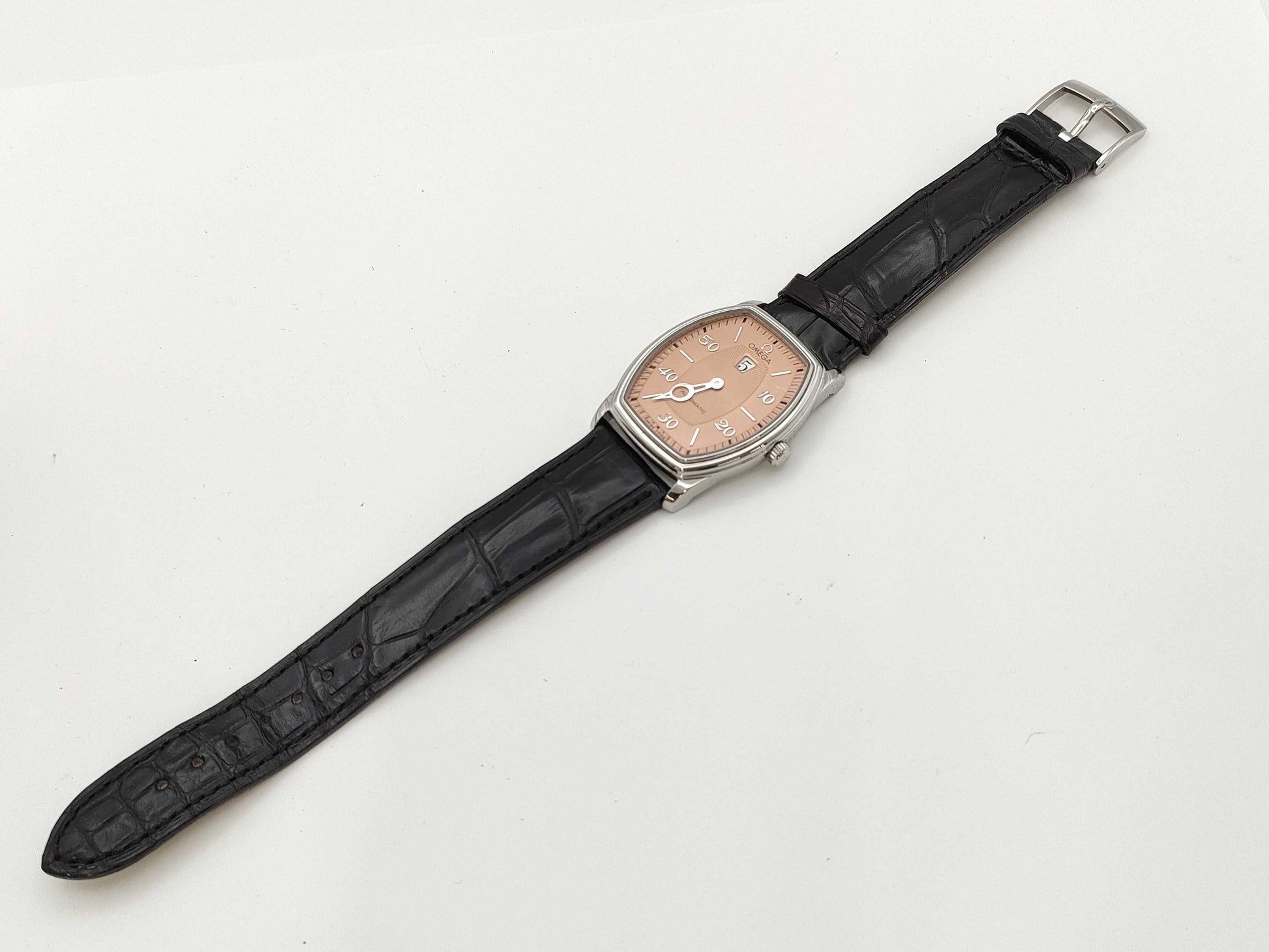 OMEGA Jumping Hour 4853.61 56332661 Automatic Pink Dial Men's Watch