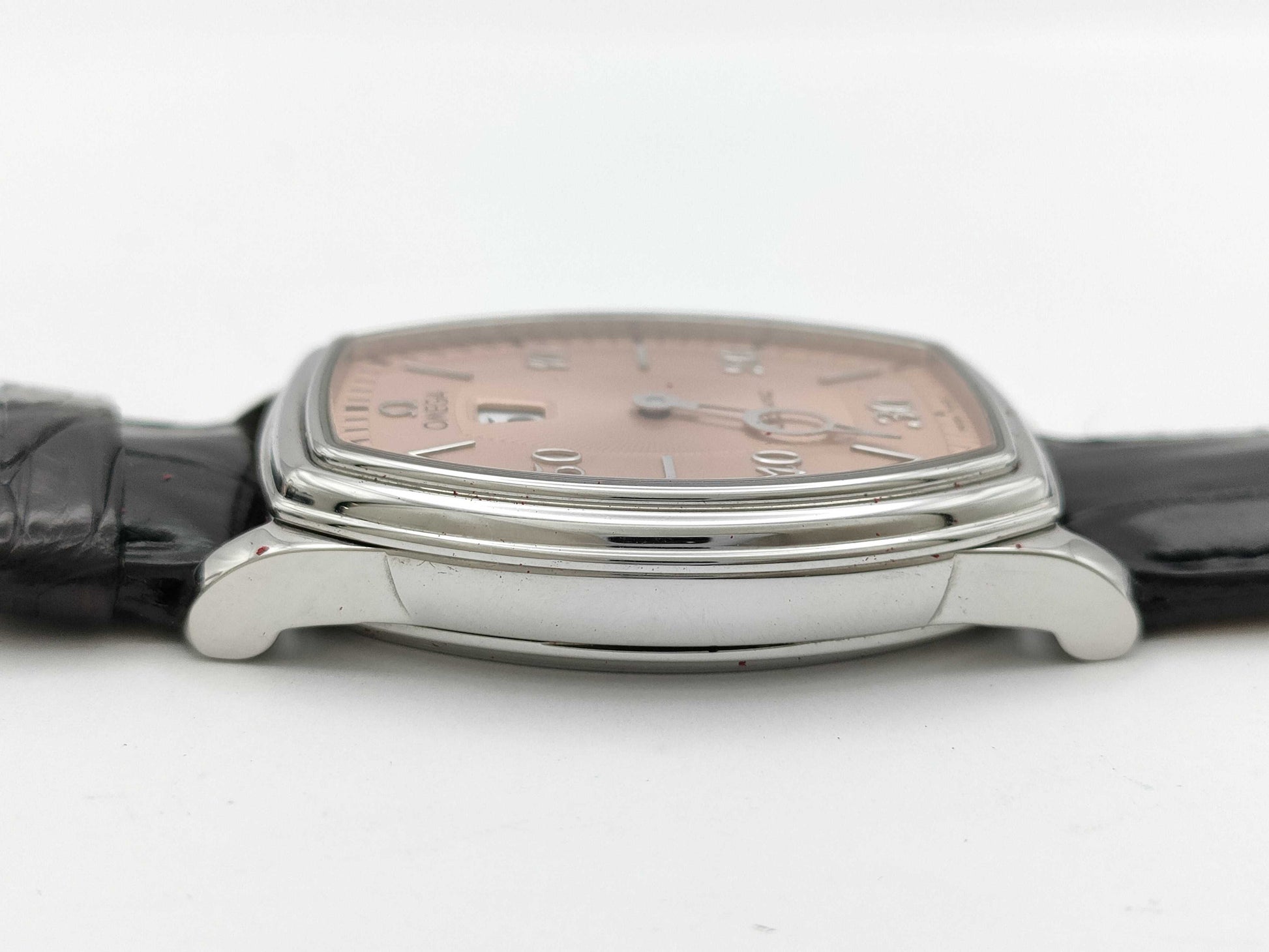 OMEGA Jumping Hour 4853.61 56332661 Automatic Pink Dial Men's Watch