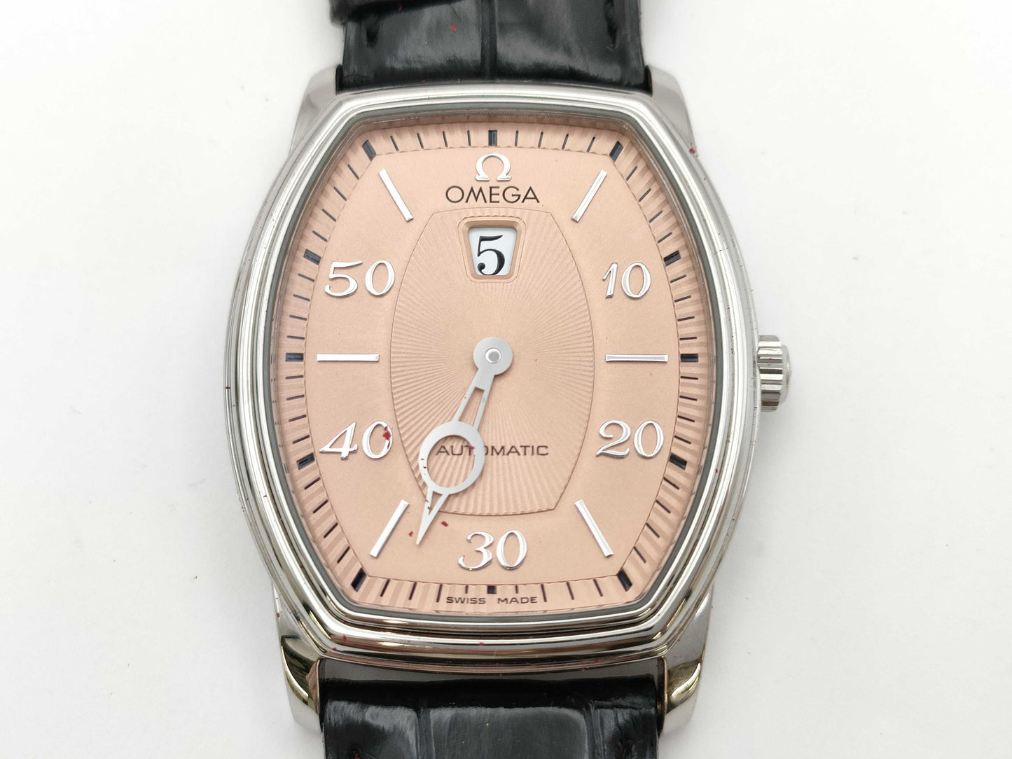 OMEGA Jumping Hour 4853.61 56332661 Automatic Pink Dial Men's Watch