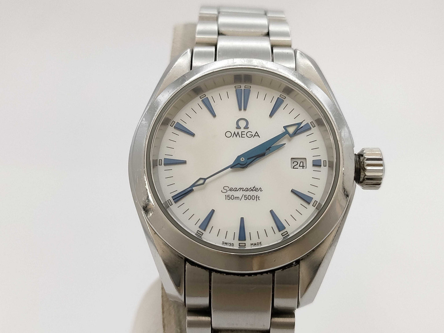 OMEGA Seamaster 2577.70 58961178 Quartz Shell Dial Women's Watch