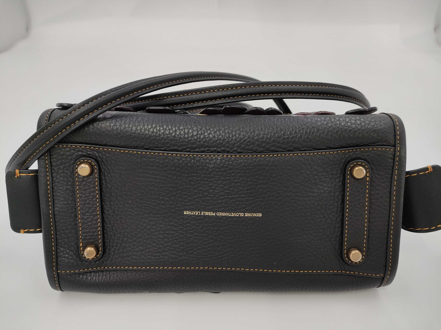COACH Rogue Handbag Tea Rose Black
