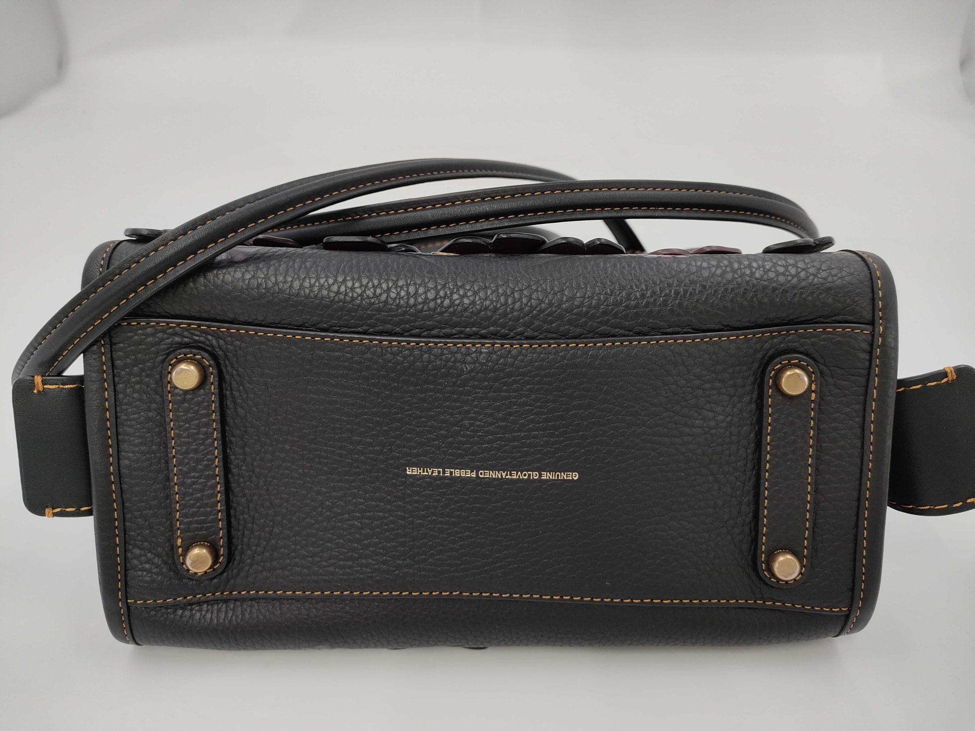 COACH Rogue Handbag Tea Rose Black