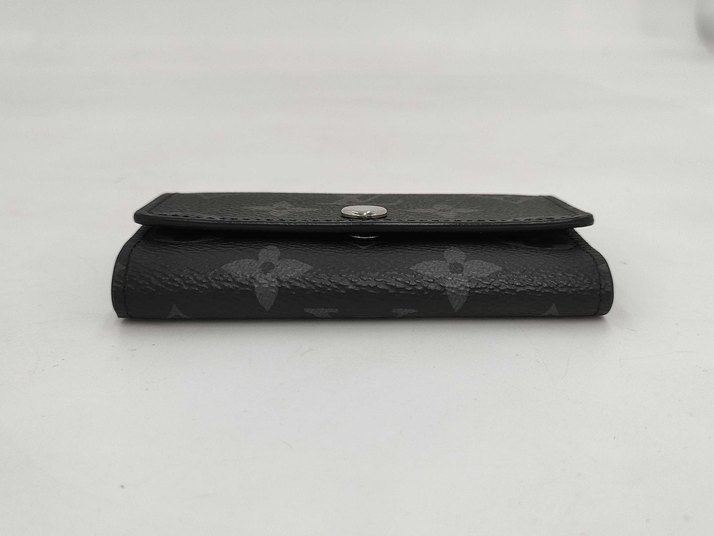 LOUIS VUITTON Monogram Eclipse Multicle 6 M82603 RFID Initial Key Case/Key Holder