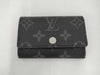 LOUIS VUITTON Monogram Eclipse Multicle 6 M82603 RFID Initial Key Case/Key Holder