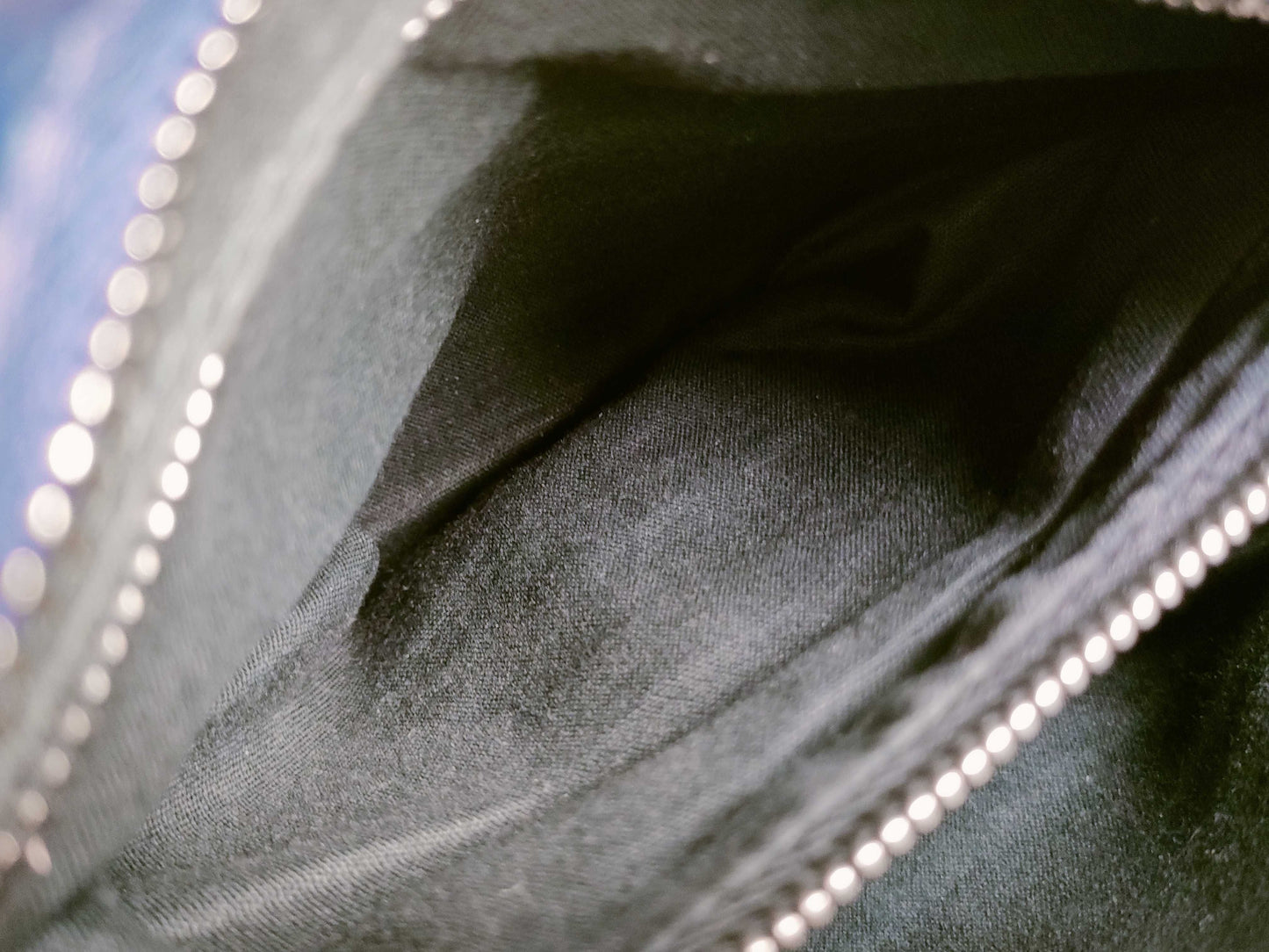 BALENCIAGA Giant Mini City Handbag in Dark Navy Leather/Patent Leather Includes dust bag and shoulder strap.