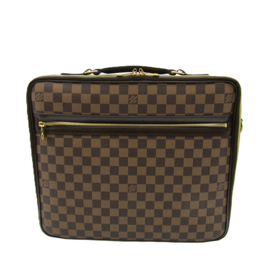 LOUIS VUITTON Porte Ordinatur Savana Damier N58020 G Hardware Business Bag