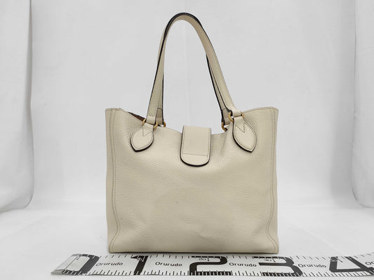 GUCCI Gucci handbag white handbag