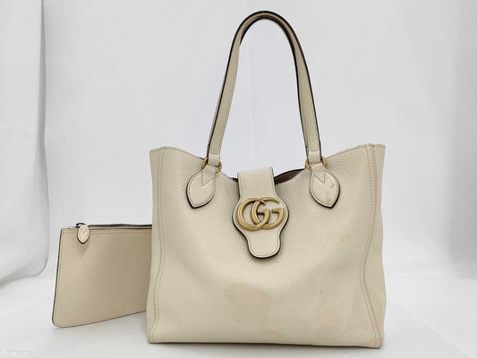 GUCCI Gucci handbag white handbag