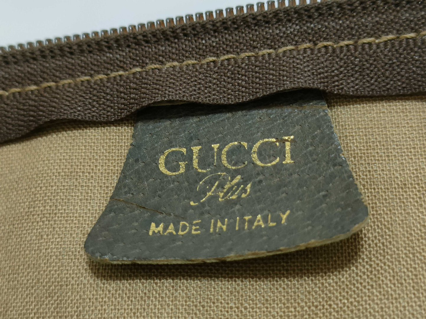 GUCCI GG Plus Sherry Line Boston Bag