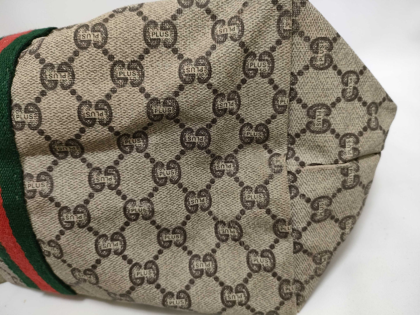 GUCCI GG Plus Sherry Line Boston Bag