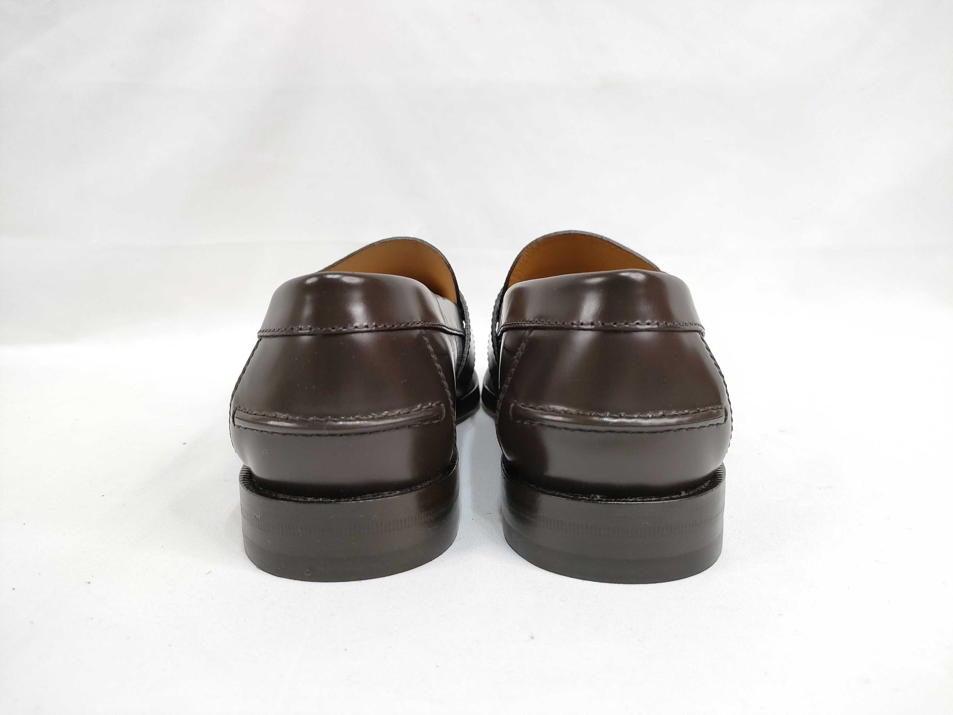GUCCI GG pattern loafers