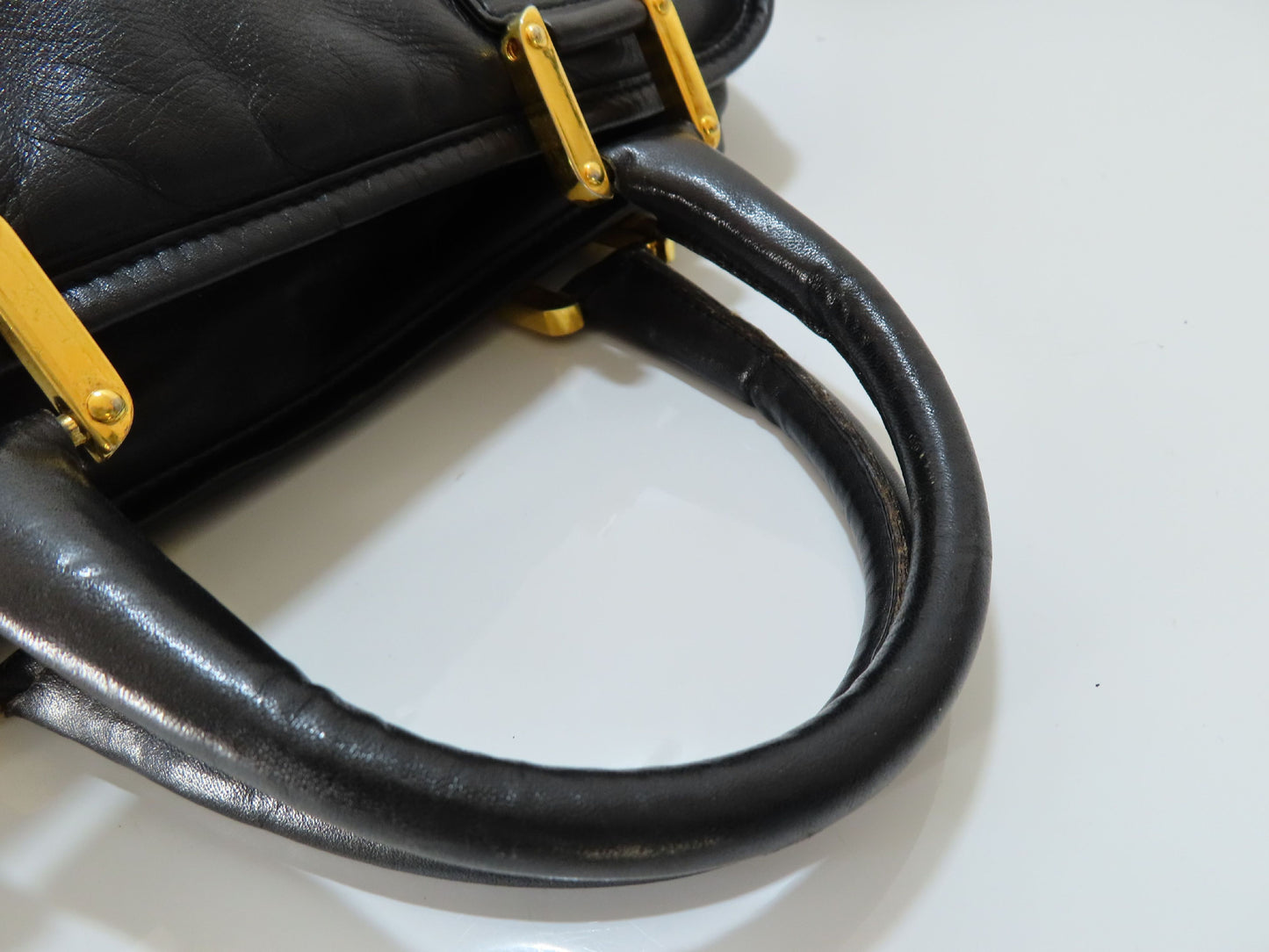 LOEWE Leather Handbag Black Handbag