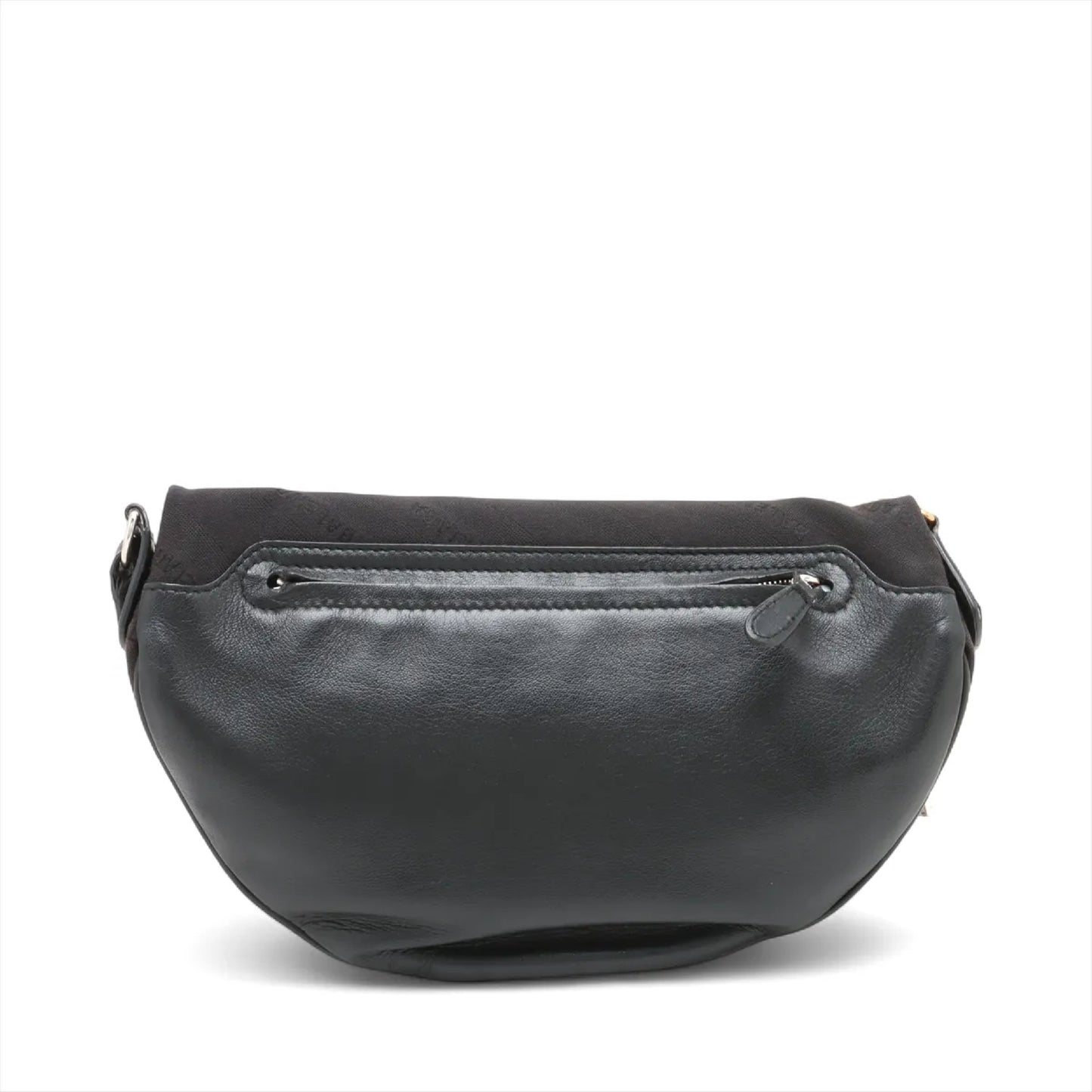BALENCIAGA Souvenir XS Canvas and Leather Body Bag, Black, 518163 Shoulder Bag