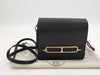 HERMES Sac Lauris Mini Evercolor Black GD Hardware Y Stamp Shoulder Bag
