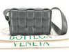 BOTTEGA VENETA Intrecciato Padded Cassette Maxi Intrecciato Lambskin Gray Shoulder Bag