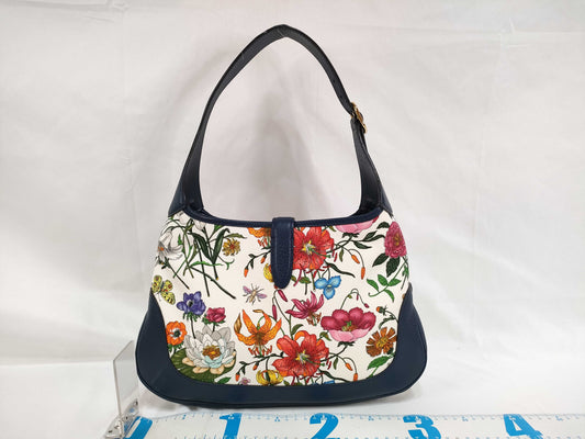 GUCCI Jackie Flora Hobo Bag Handbag