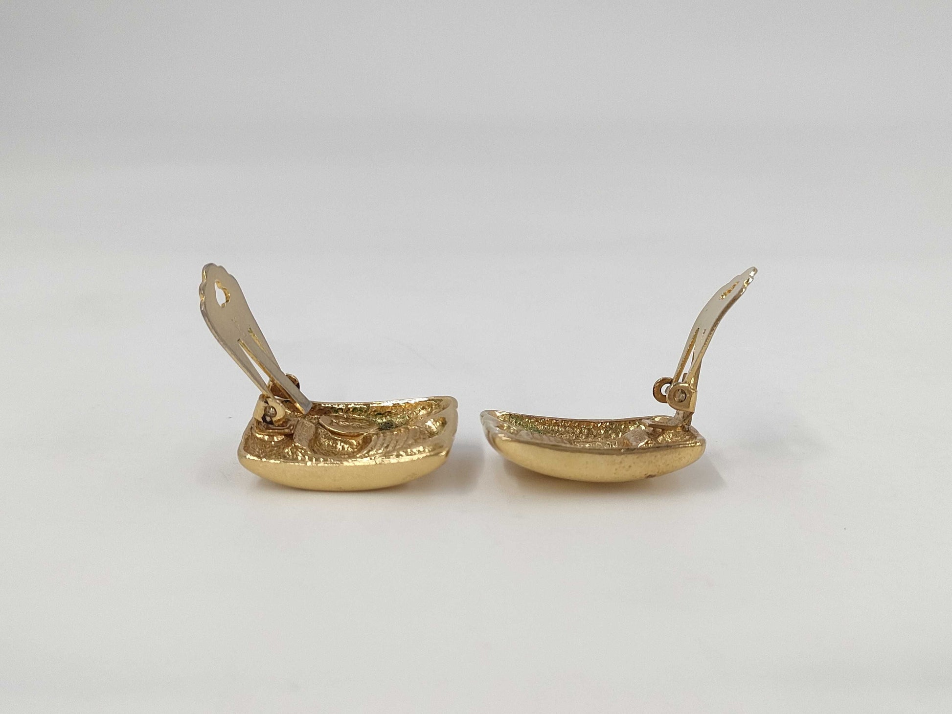Yves Saint Laurent YSL Gold Earrings
