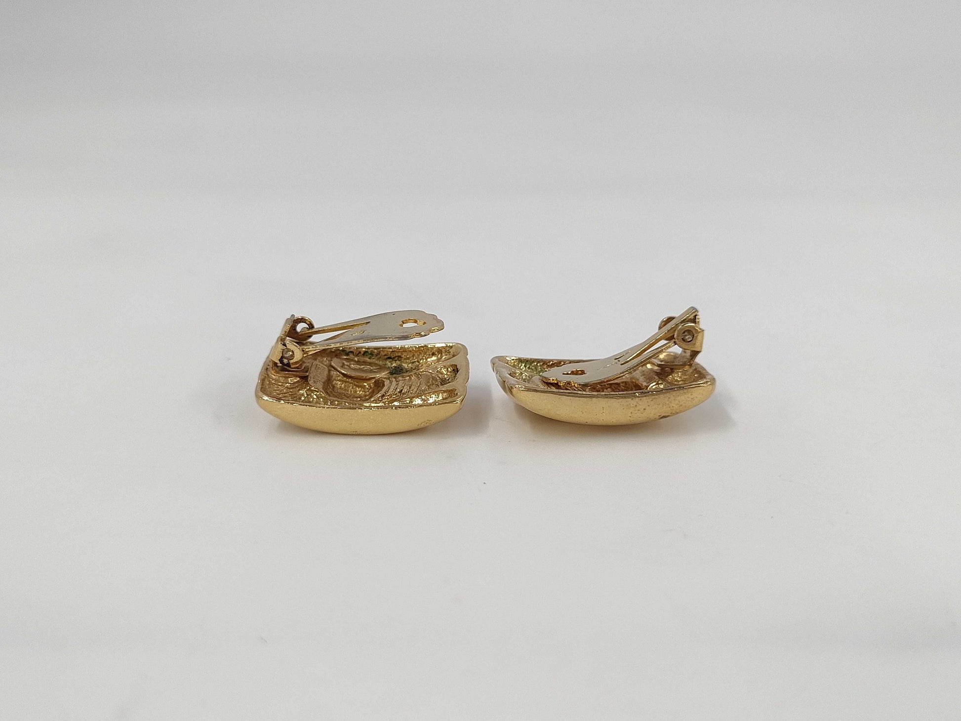 Yves Saint Laurent YSL Gold Earrings