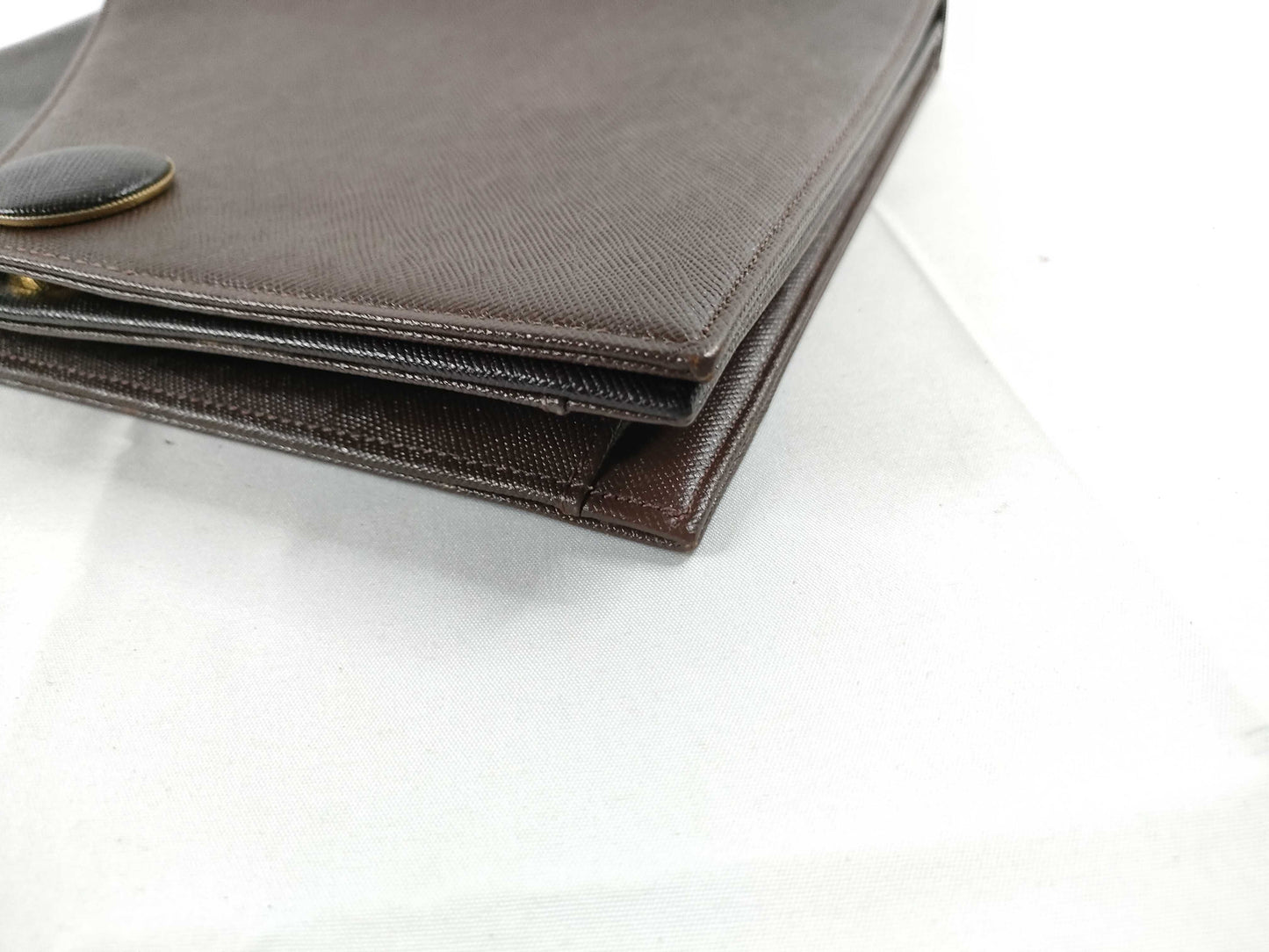 Yves Saint Laurent YSL Clutch Bicolor Clutch Bag