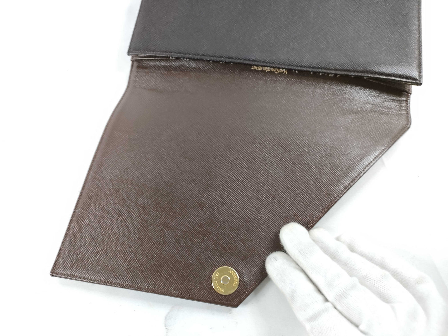 Yves Saint Laurent YSL Clutch Bicolor Clutch Bag