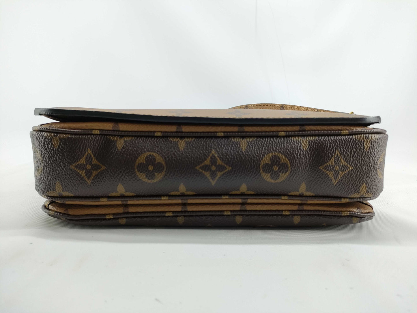 LOUIS VUITTON Monogram Reverse Pochette Metis Shoulder Bag
