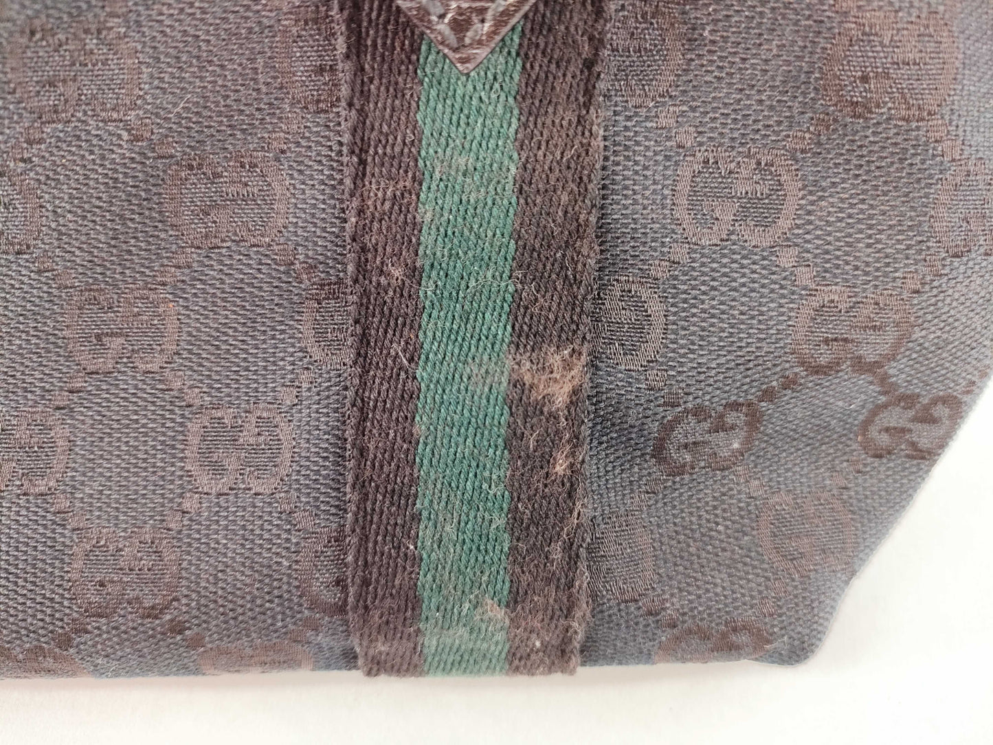 GUCCI GG Canvas Handbag Black