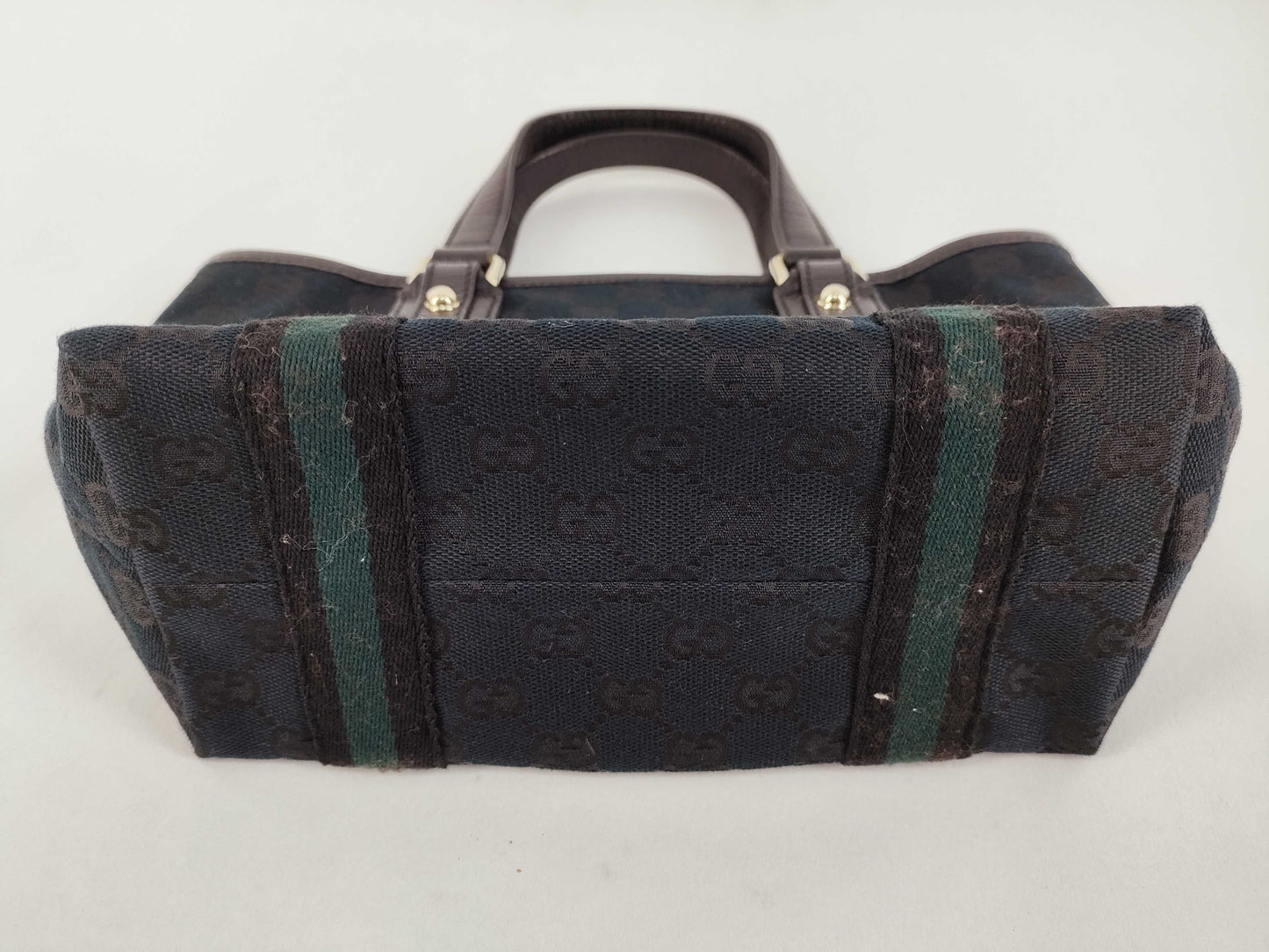 GUCCI GG Canvas Handbag Black