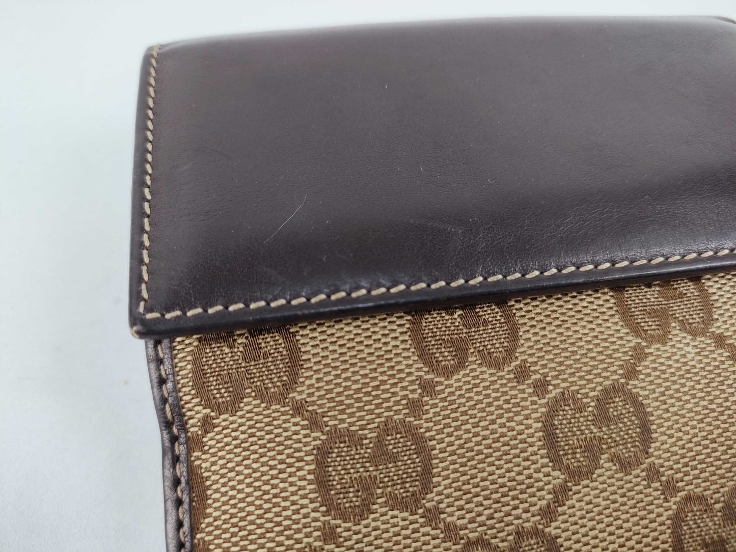 GUCCI GG Canvas Folding Wallet