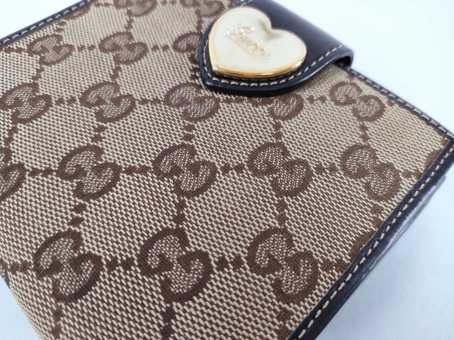 GUCCI GG Canvas Folding Wallet