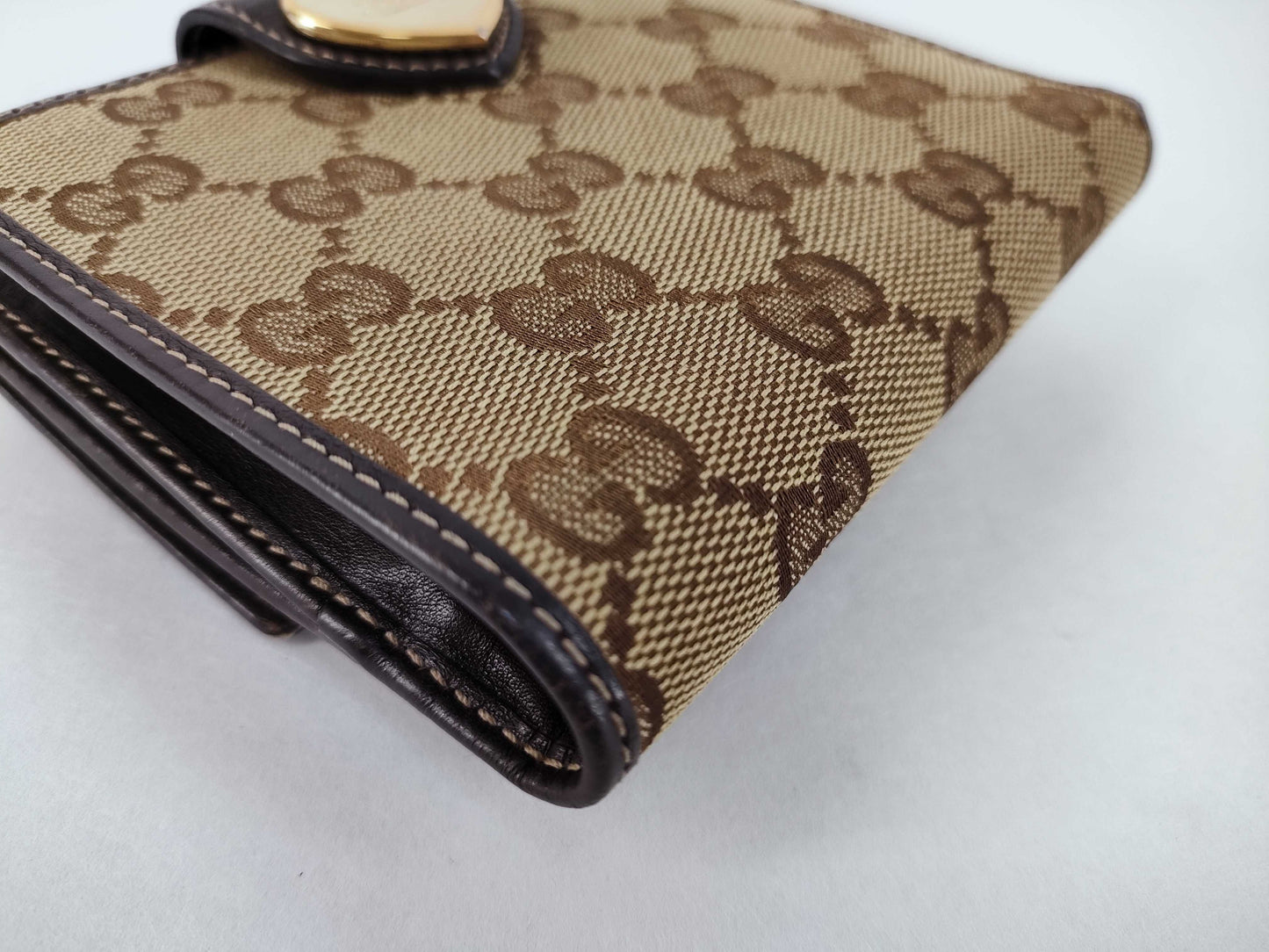 GUCCI GG Canvas Folding Wallet