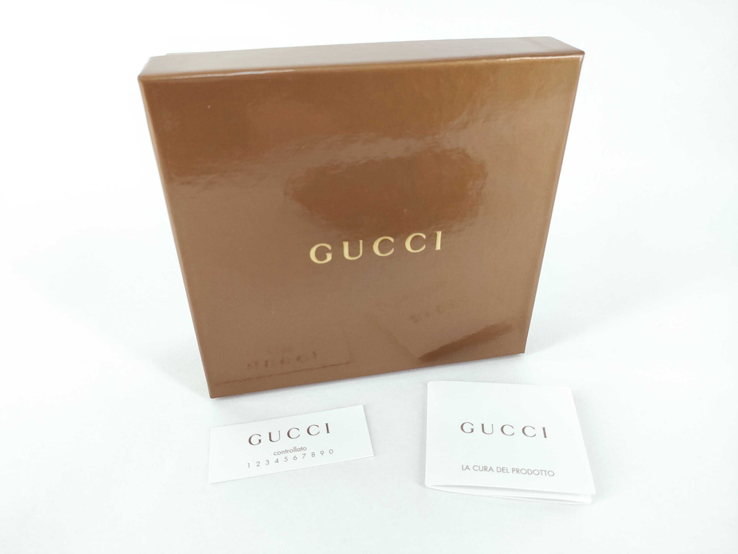 GUCCI GG Canvas Folding Wallet