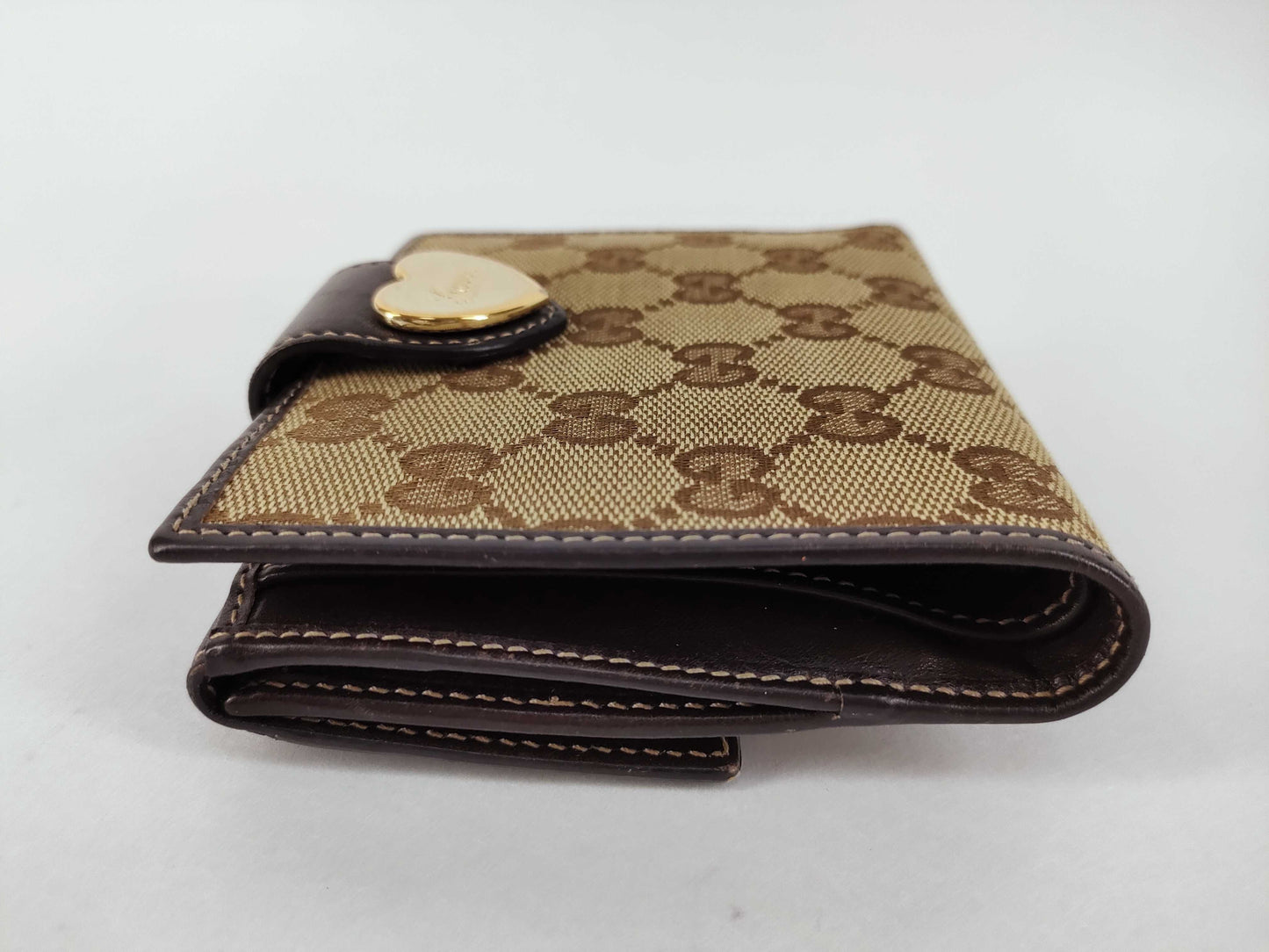 GUCCI GG Canvas Folding Wallet