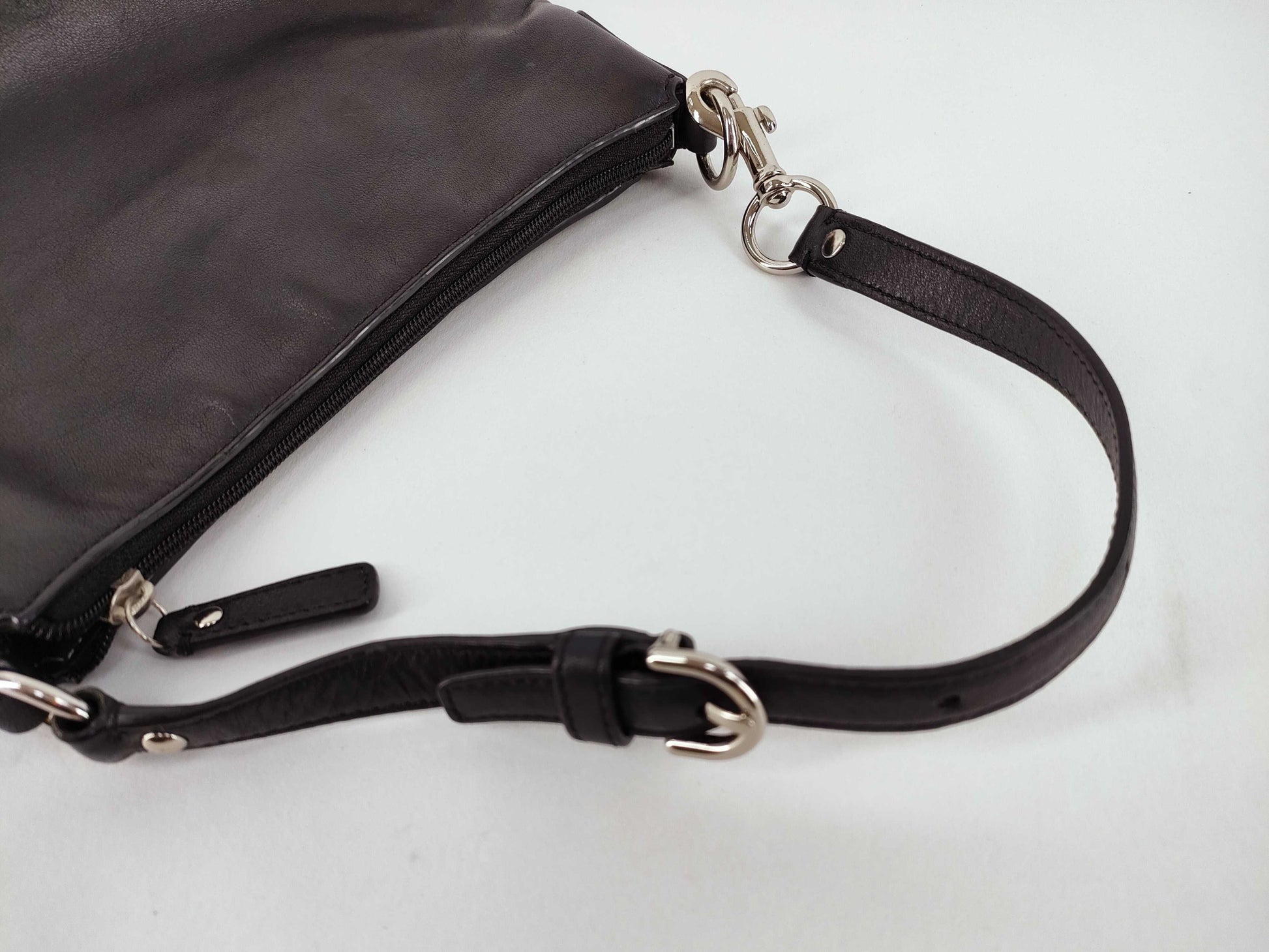 COACH Leather Handbag Black Handbag