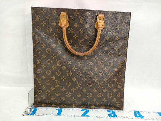 LOUIS VUITTON Monogram LV Mono Sac Plat Tote Bag