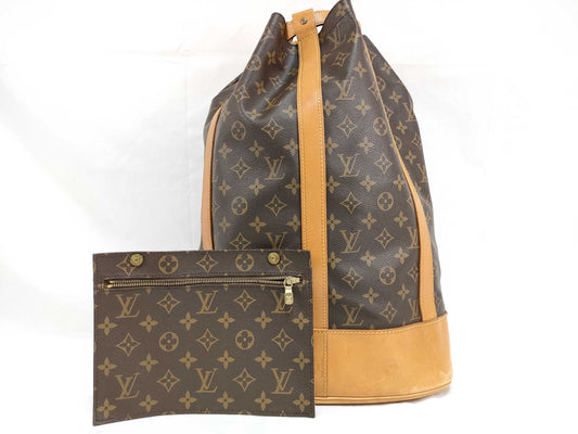 LOUIS VUITTON Monogram LV Mono Randonne Backpack