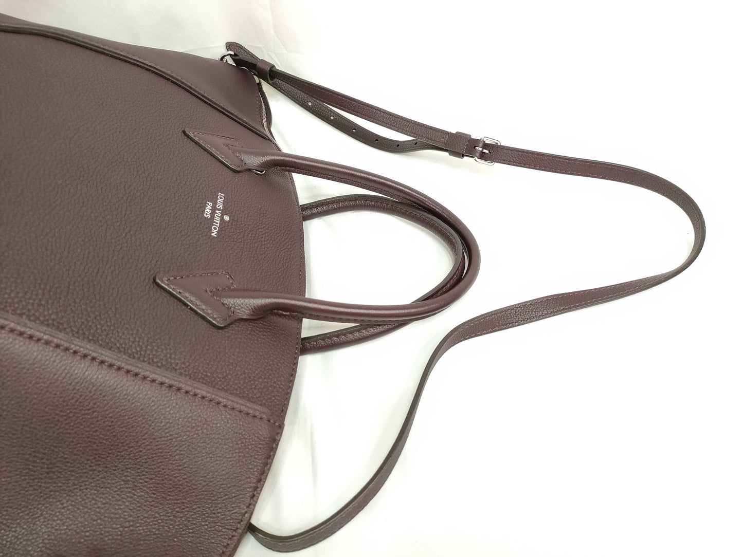 LOUIS VUITTON LV Taurillon Barnassaire Lockit Shoulder Bag