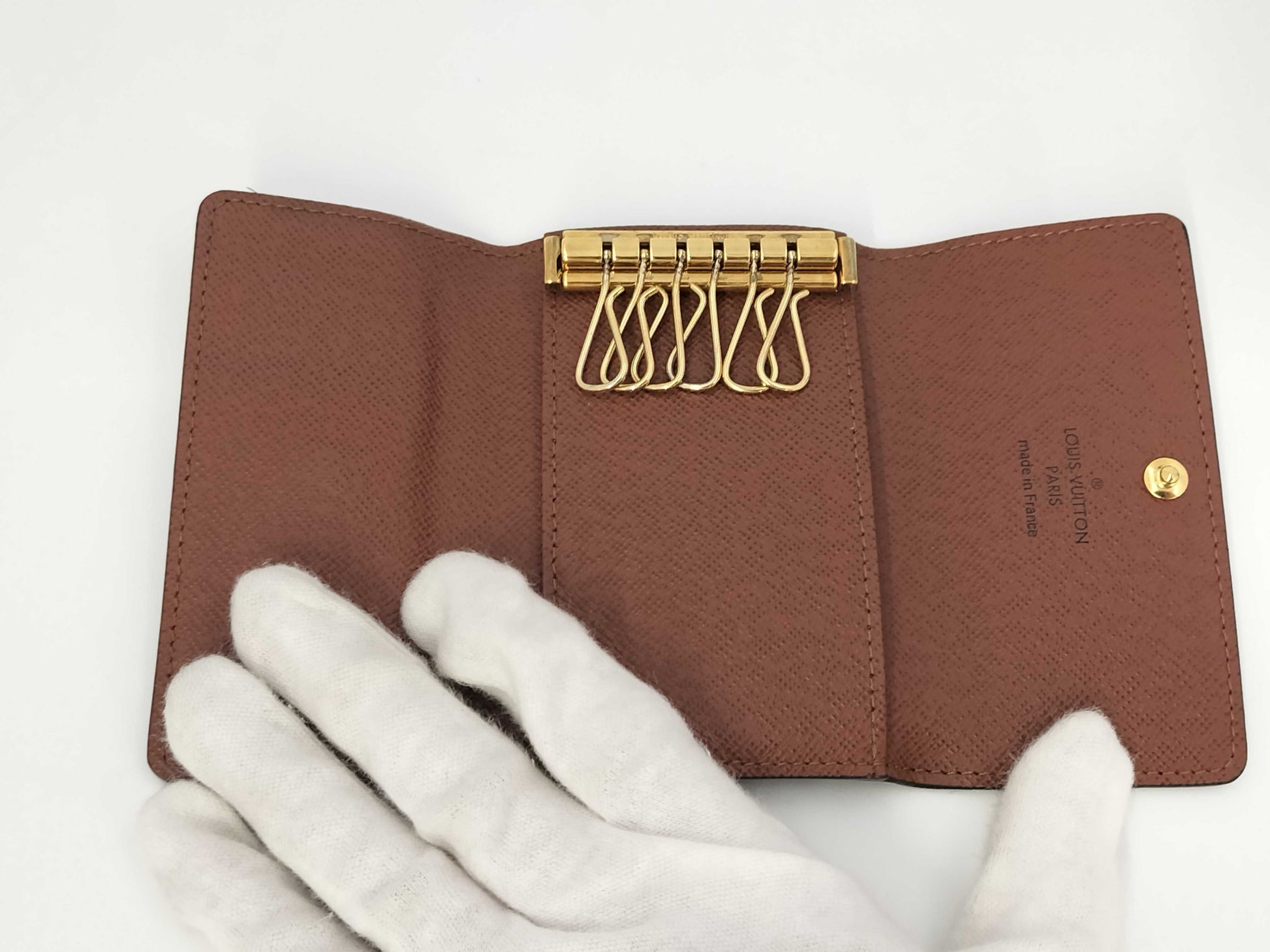 LOUIS VUITTON Monogram Key Case Key Case/Key Holder