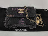 CHANEL CHANEL Mini Matelasse Coco Mark Denim Waist Pouch Chain Shoulder Bag 32 Series Pouch