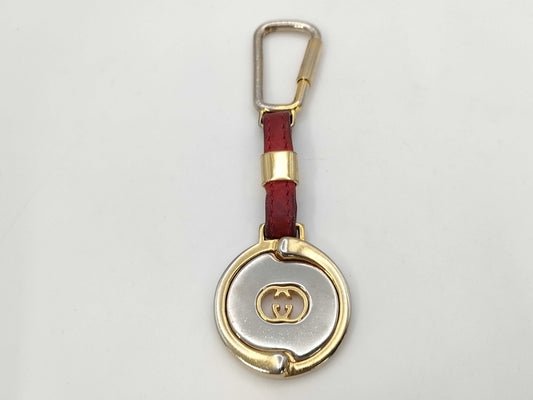 GUCCI Gucci Logo Keychain Key Case Keychain