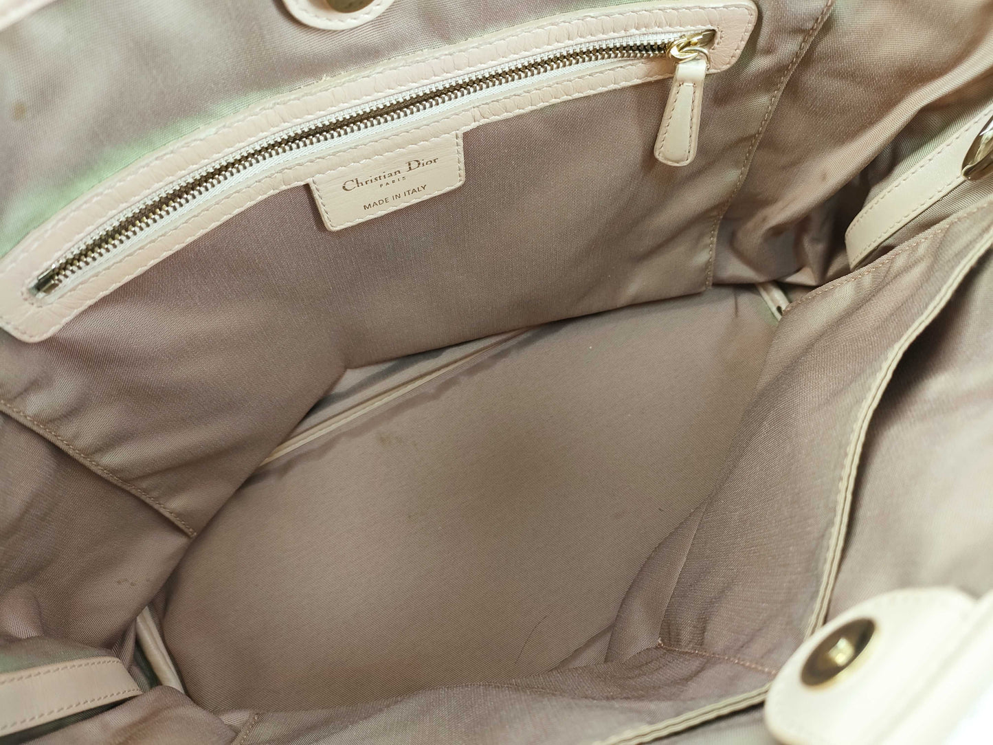 Dior Christian Dior Panalea Cannage Tote Bag