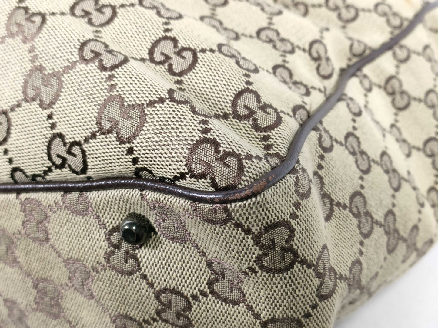 GUCCI GG Canvas Tote Bag, Handbag, Dust Bag, Tote Bag