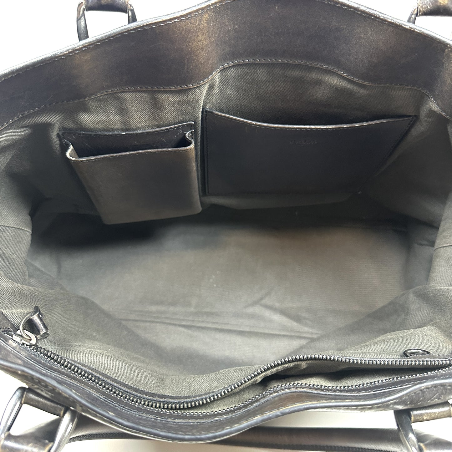 Berluti Calligraphy Scritto Toujour Tote Bag