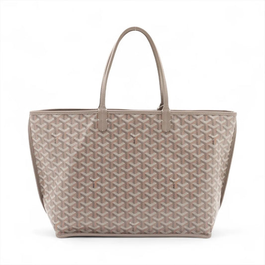 GOYARD 2023 Limited Edition Ange PM Rabbit Embroidered Herringbone Print Tote Bag