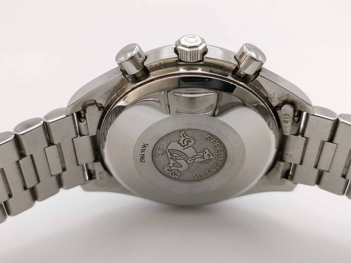 OMEGA Speedmaster 3521.80 56141962 Automatic Blue Dial Men's Watch