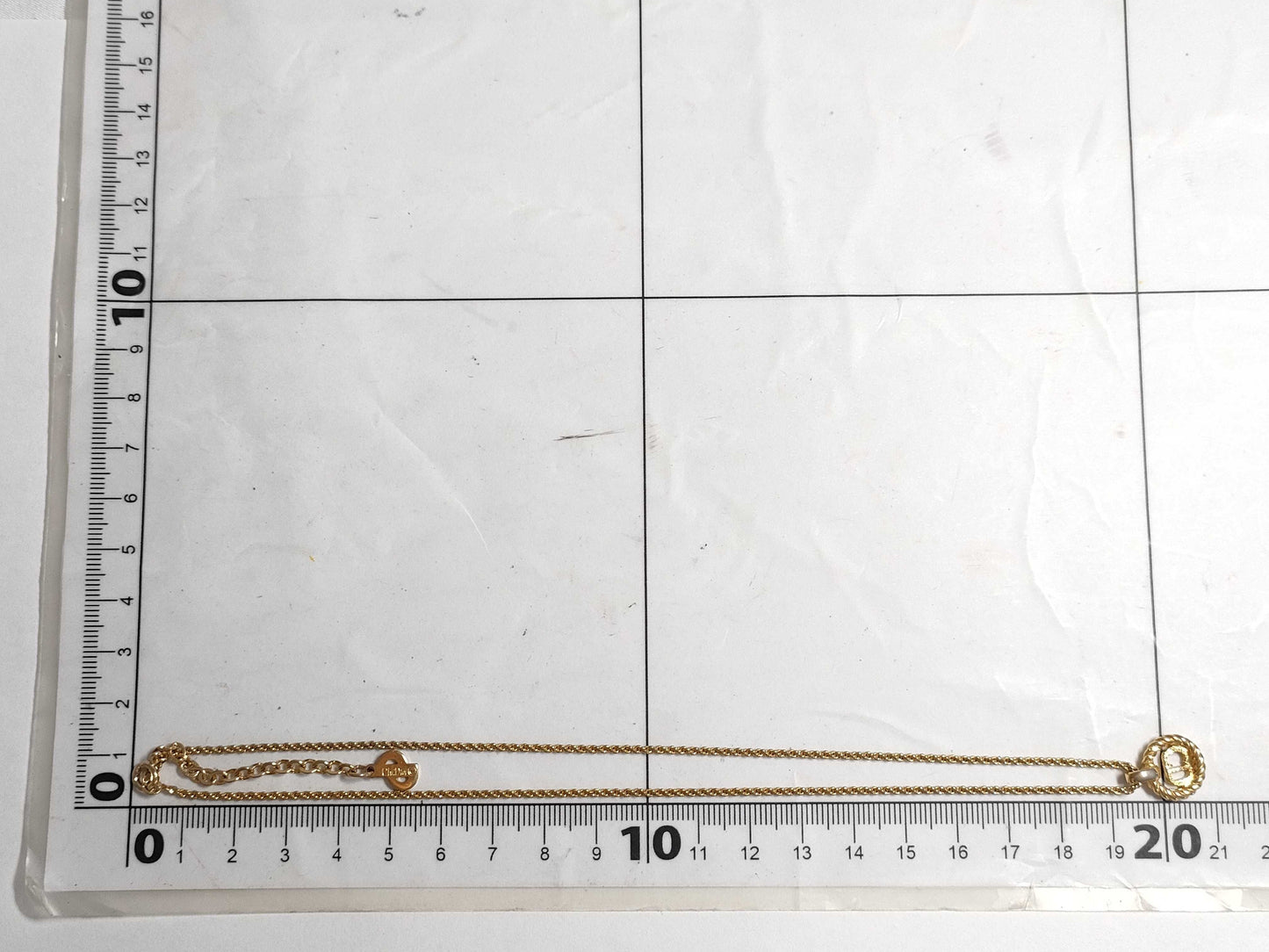 Dior W3 Dior Gold Necklace Necklace