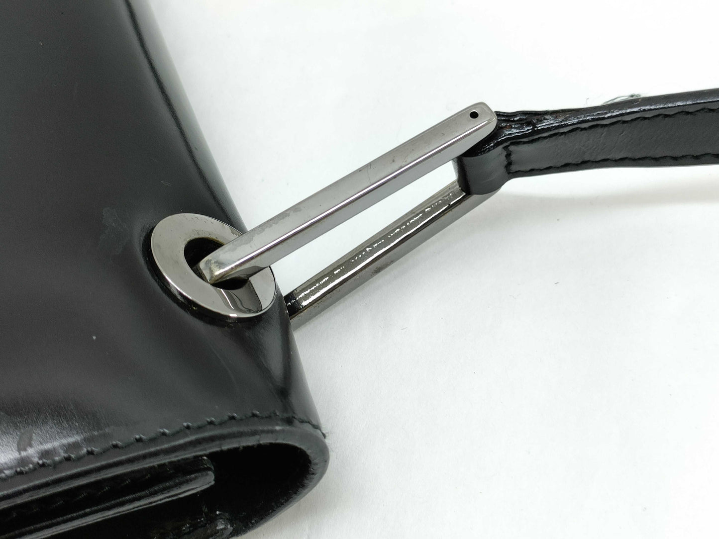 GUCCI Leather One-Shoulder Bag 001 3033