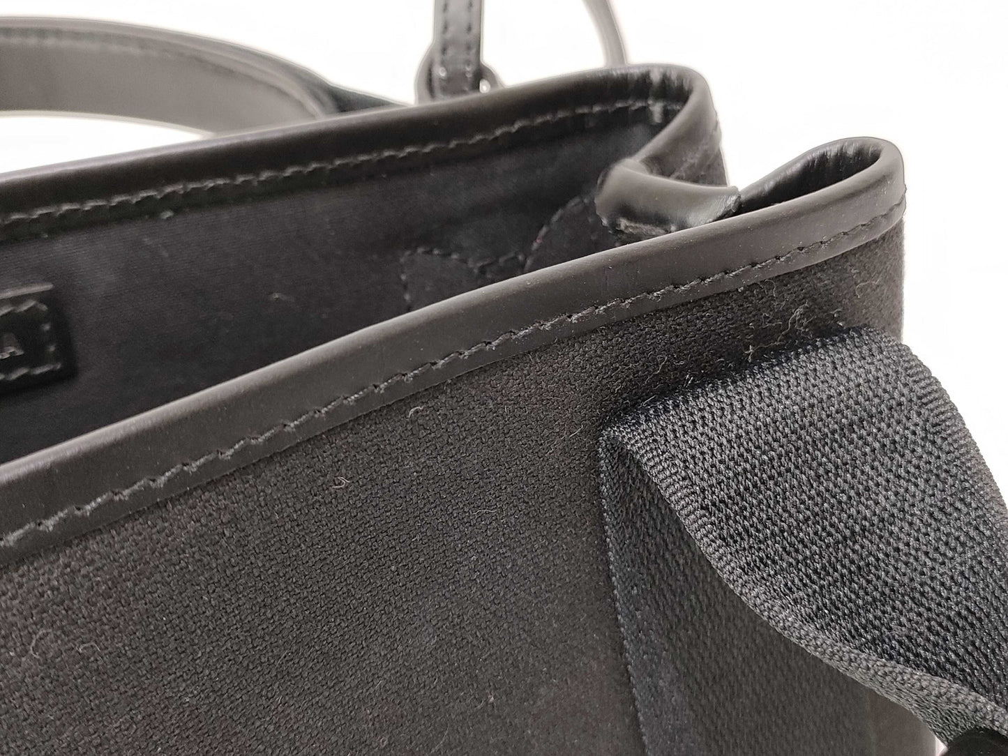 BALENCIAGA Cabas 2-Way Handbag with Pouch