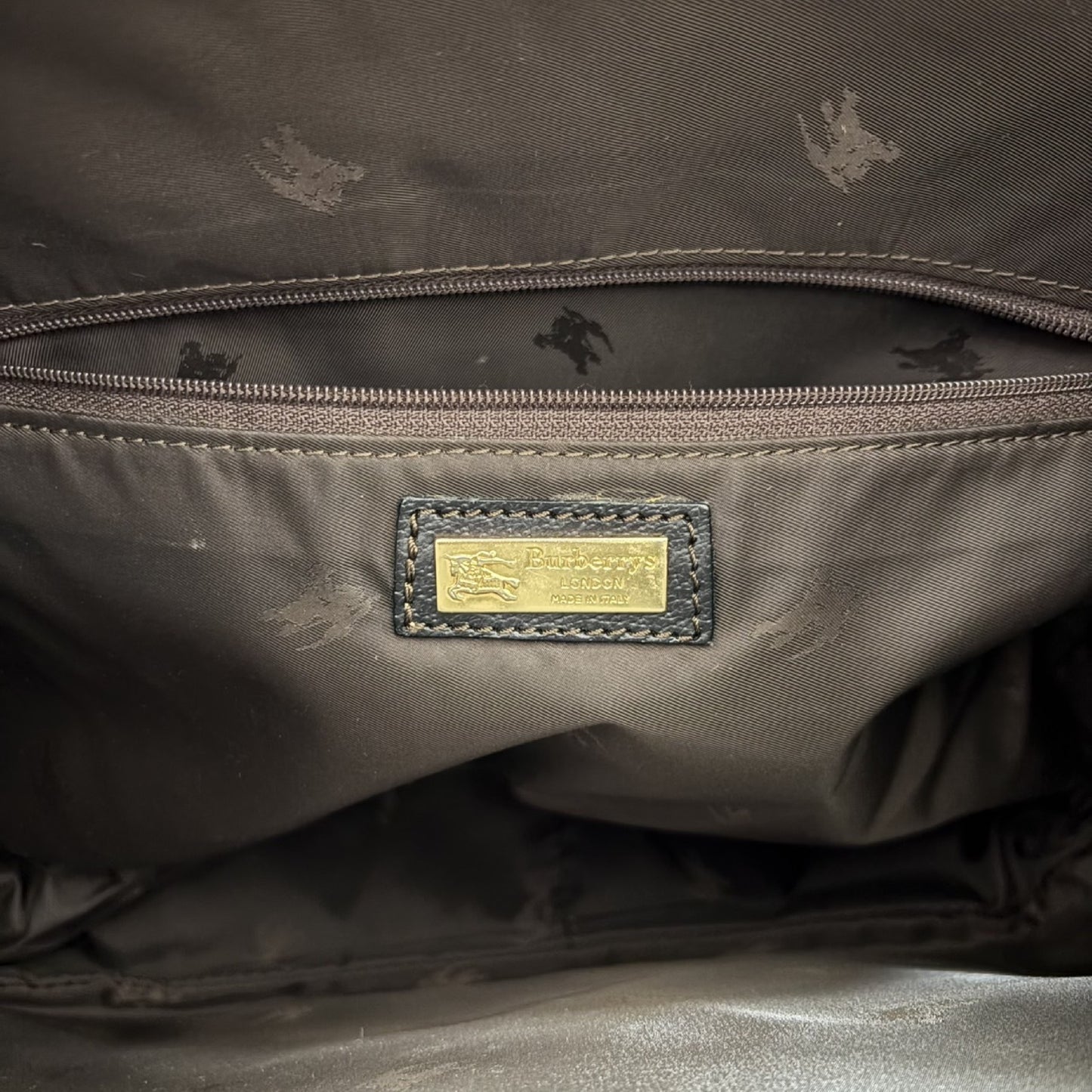BURBERRY B logo shoulder bag