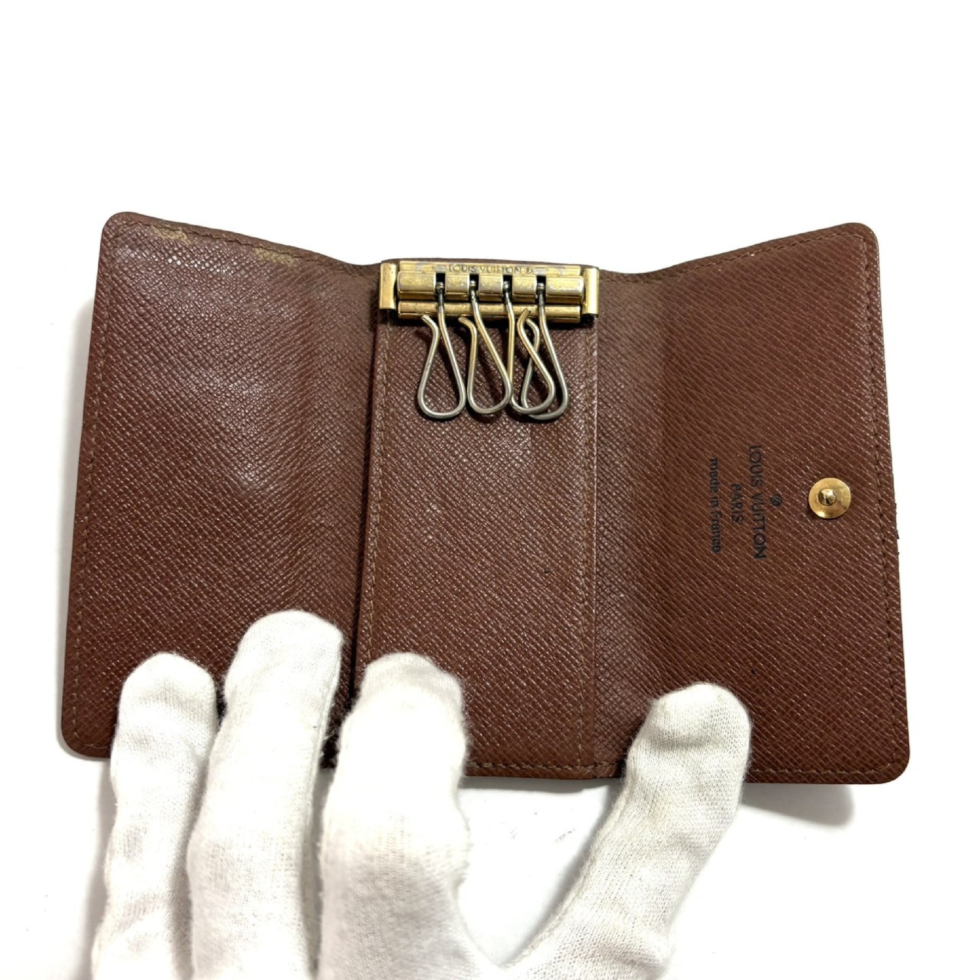 LOUIS VUITTON Monogram Key Case Key Case/Key Holder