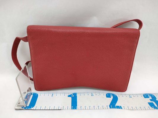 GIORGIO ARMANI Armani x Valextra Shoulder Bag Red Shoulder Bag